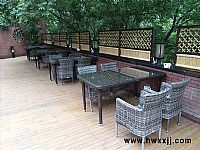 商業街休閑室外餐桌椅