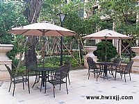 別墅區園區戶外鑄鋁桌椅（yǐ）