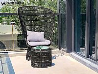 雲夢之境高背藝術椅YM-Y1805