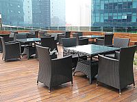 藤編桌椅T-FY1301