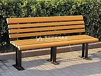 靠背環保木鑄鋁椅G-SL08