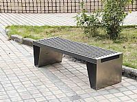 不鏽鋼公園椅G-SL1804