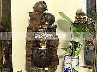 陶罐泉水裝（zhuāng）飾（shì）品F-F1803