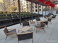 柚木休閑椅M-25017